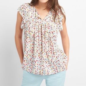 GAP Floral Blouse